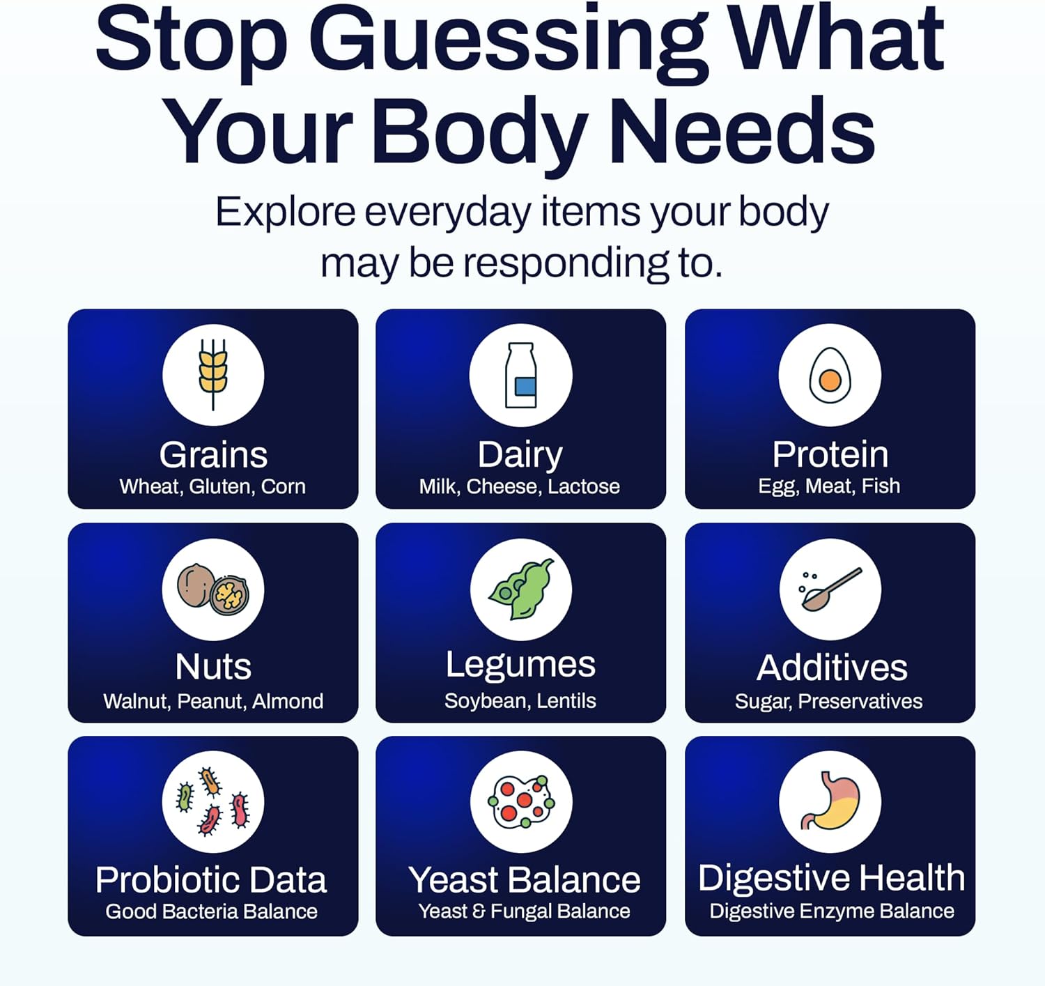 Food Sensitivity Test Kit - 1000+ Foods, Drinks, Vitamins & Gut Health