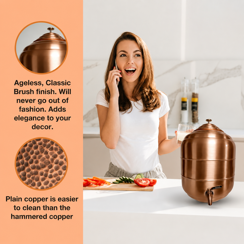 Copper Water Dispenser Tank