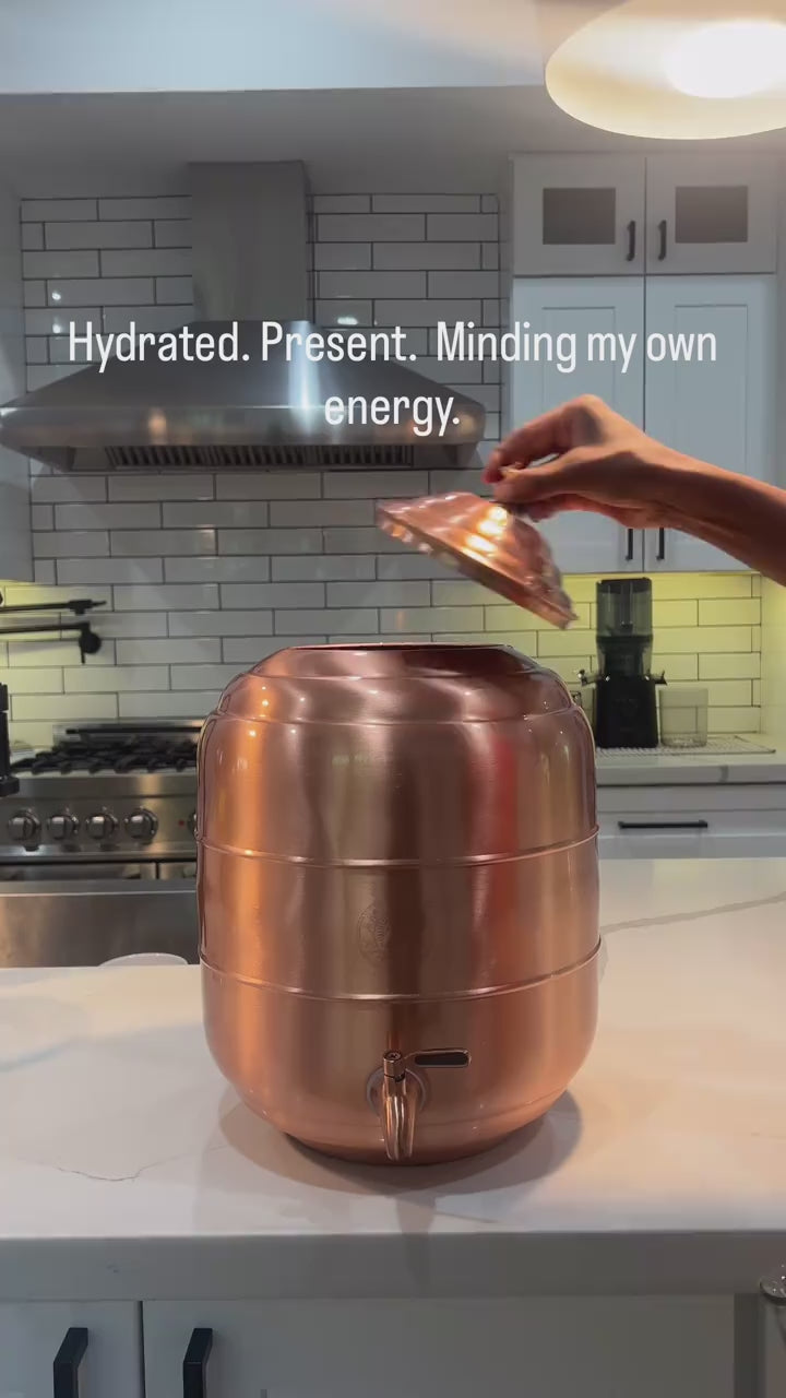 Copper Water Dispenser Tank