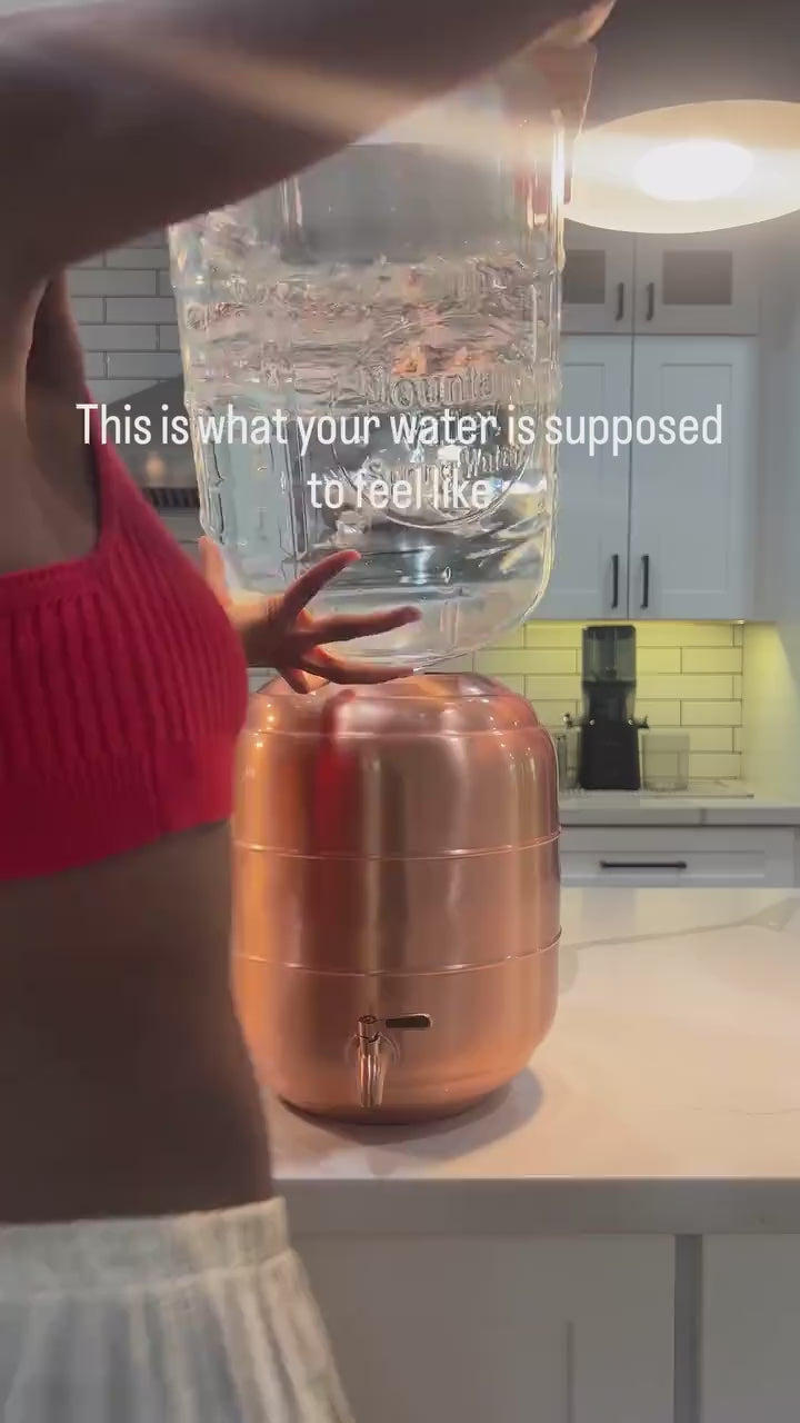 Copper Water Dispenser Tank